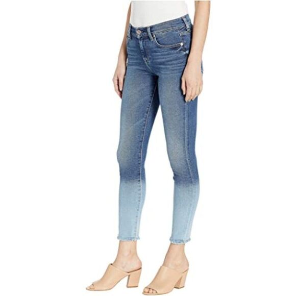 NWT 7 For All Mankind 7FAM Blue Ankle Skinny Jeans - Picture 1 of 10